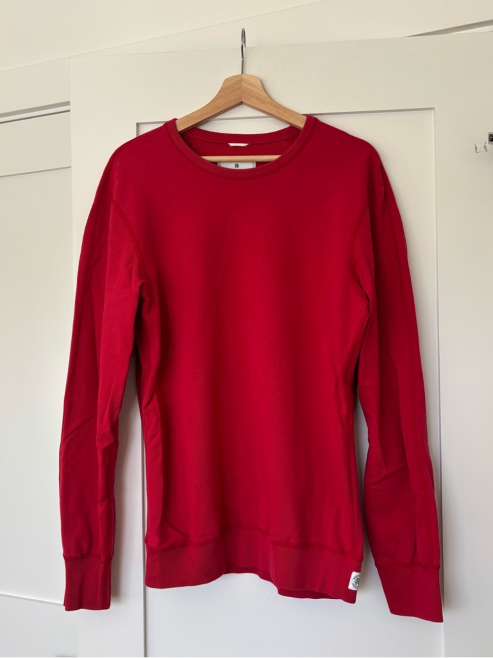 Reigning Champ Red Crewneck Sweater - Men’s